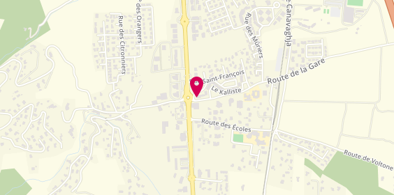 Plan de Disting'tif, 40 Route de la Gare, 20290 Borgo