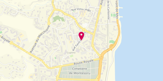 Plan de Philippe coiffure, 5 Rue Saint-Exupéry, 20600 Bastia