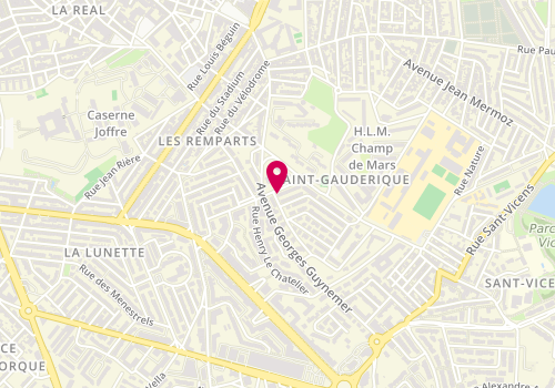 Plan de Salon Claudie, 1 Rue des Terrasses, 66000 Perpignan