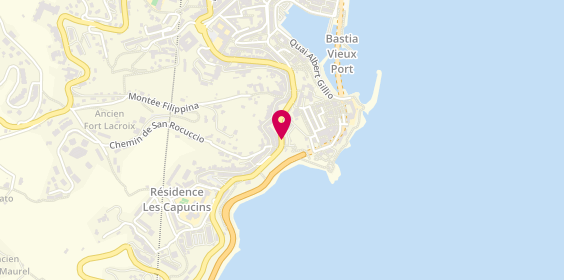 Plan de M. La Castellana Calogero, 1 Place Dominique Vincetti, 20200 Bastia
