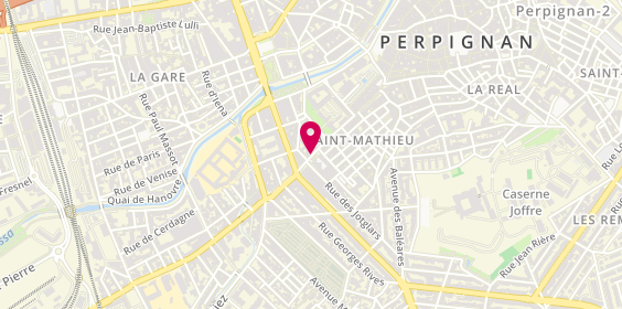 Plan de L'EXP-HAIR Perpignan, 56 Rue Maréchal Foch, 66000 Perpignan