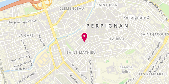Plan de Coiffeur Visagiste, 9 Rue Marechal Foch, 66000 Perpignan
