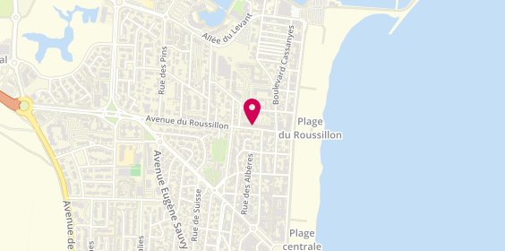Plan de Sun Sea Tiff, 4 avenue du Roussillon, 66140 Canet-en-Roussillon