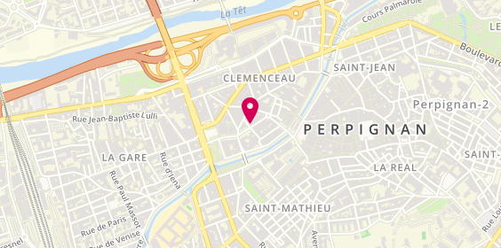 Plan de Gemini Coiffures, 6 Rue de la République, 66000 Perpignan