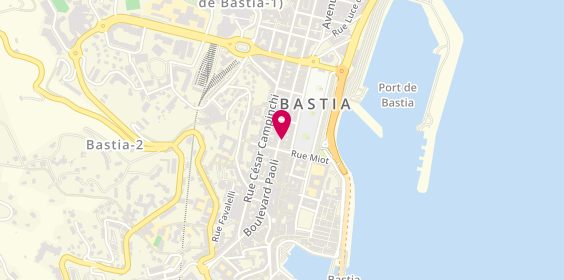 Plan de Allegrini Coiffure Bastia, 34 Boulevard Paoli, 20200 Bastia