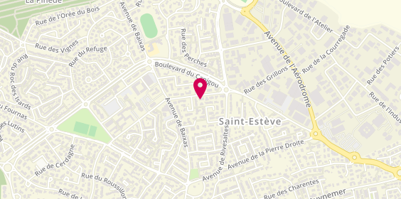 Plan de REYNAL Nathalie Coiffure Designhair, 13 Rue des Aramons, 66240 Saint-Estève