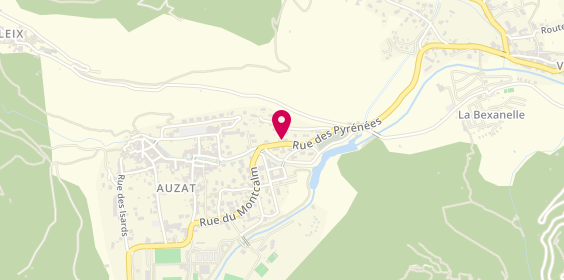 Plan de DENJEAN Laurence, 31 Bis Rue des Pyrénées, 09220 Auzat