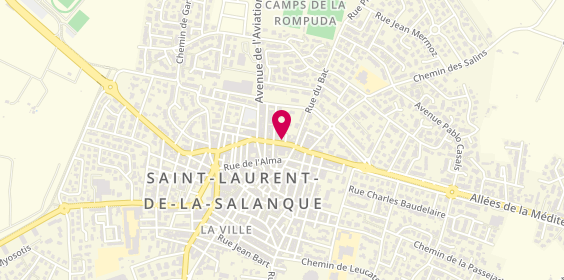 Plan de Beauty Koiff, 41 avenue Maréchal Foch, 66250 Saint-Laurent-de-la-Salanque