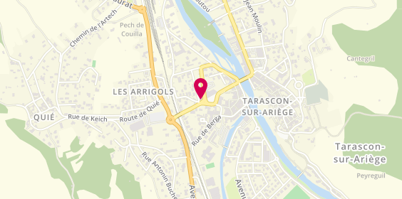 Plan de Alex Coiffure, 8 Bis avenue Paul Joucla, 09400 Tarascon-sur-Ariège