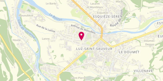 Plan de ANNETTE Christian, 23 Rue Moulins, 65120 Luz-Saint-Sauveur