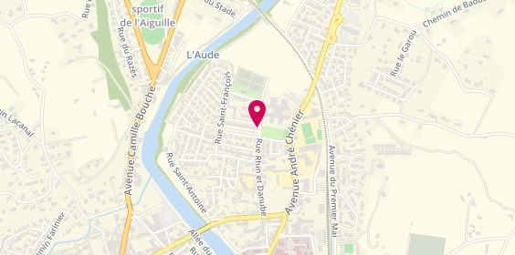 Plan de Mod's Coiffure, 17 Rue Rhin et Danube, 11300 Limoux