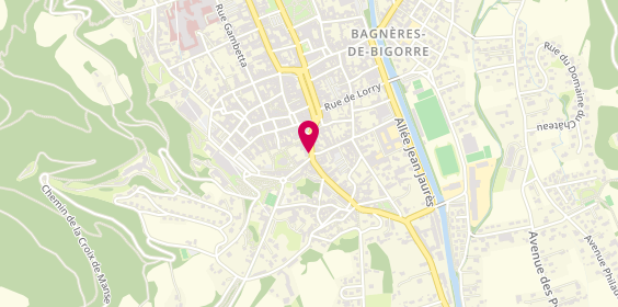 Plan de Coiffure Françoise, 1 Allée Tournefort, 65200 Bagnères-de-Bigorre