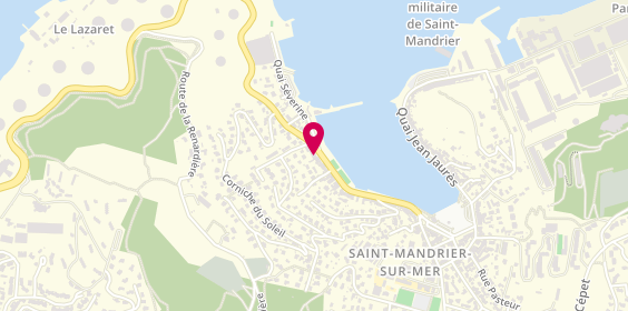 Plan de Tms Coiffure, 31 Quai Jules Guesde, 83430 Saint-Mandrier-sur-Mer