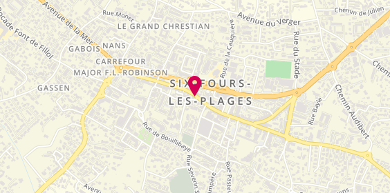 Plan de Angel's Coif, 91 Rue Republique, 83140 Six-Fours-les-Plages