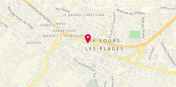 Plan de Jean Luc Coulbault, 101 Bis Rue République, 83140 Six-Fours-les-Plages