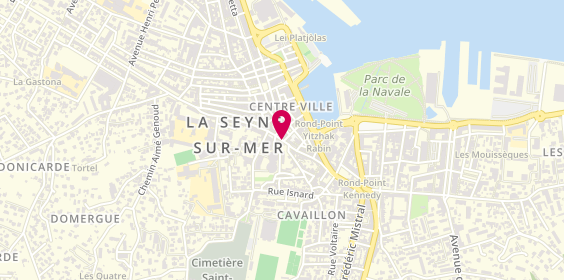 Plan de Salon de Coiffur Fashion Style, 8 Rue Berny, 83500 La Seyne-sur-Mer