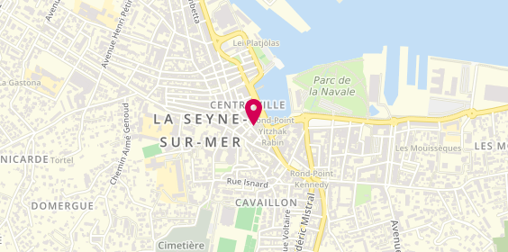 Plan de Amir Coiffure, 8 Rue Parmentier, 83500 La Seyne-sur-Mer