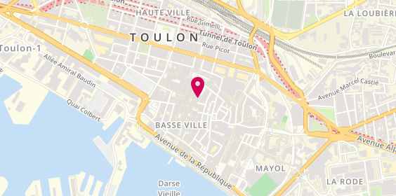 Plan de Le Salon, 2 Rue Hoche, 83000 Toulon