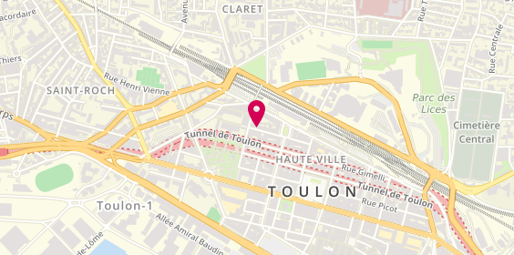 Plan de ESTIM, 6 Rue Mirabeau, 83000 Toulon