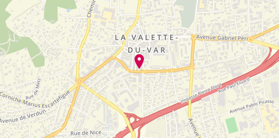 Plan de Alain Gauci Coiffure, 22 avenue Doct Tremolières, 83160 La Valette-du-Var