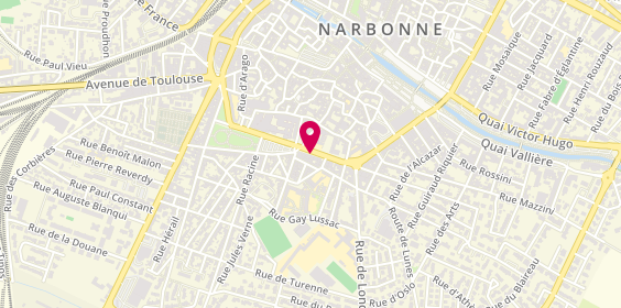 Plan de Atelier Coiffure, 12 Boulevard Dr Lacroix, 11100 Narbonne