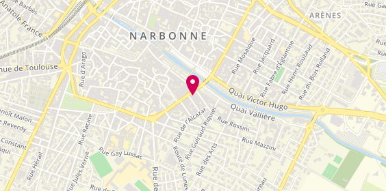 Plan de Tchip Coiffure, 7 Boulevard Dr Ferroul, 11100 Narbonne