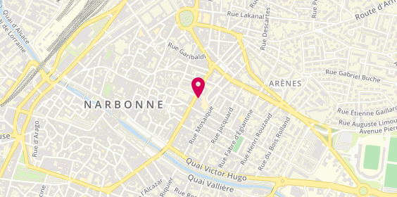 Plan de Atelier 43, 43 Boulevard Général de Gaulle, 11100 Narbonne