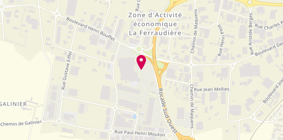 Plan de Excel Coiffure, Centre Commercial Salvaza
6 Boulevard Henry Bouffet, 11000 Carcassonne