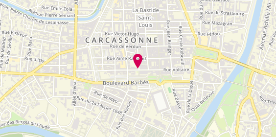 Plan de SEMMOUD Mohammed, 3 Rue du Dr Albert Tomey, 11000 Carcassonne