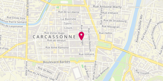 Plan de Le Garcon, 27 Rue de Verdun, 11000 Carcassonne