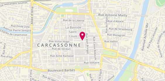 Plan de An.j, 48 Rue Barbès, 11000 Carcassonne