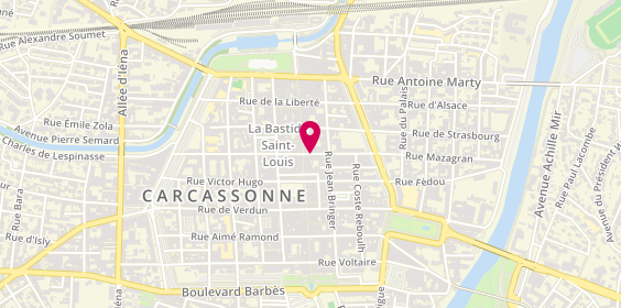 Plan de Sune RIEUSSEC, 27 Rue République, 11000 Carcassonne