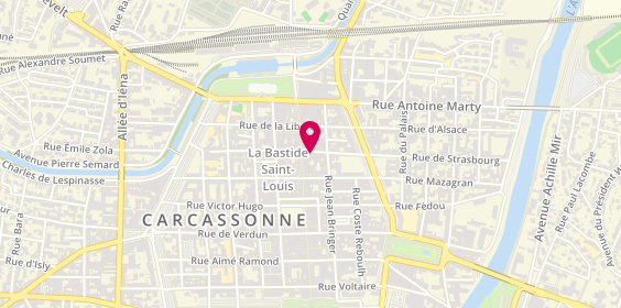 Plan de En Tête à Tête, 21 Rue du 4 Septembre, 11000 Carcassonne