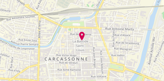 Plan de Jacques Vivies, 56 Rue du 4 Septembre, 11000 Carcassonne