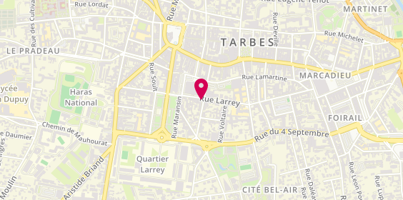 Plan de Al Toubkal, 42 Rue Larrey, 65000 Tarbes