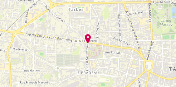 Plan de L'coiff, 93 Rue Georges Lassalle, 65000 Tarbes