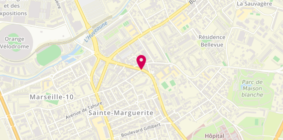 Plan de Le Vrai Coiffeur, 34 Boulevard Pagès, 13009 Marseille