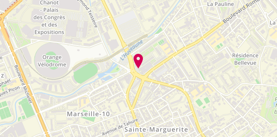 Plan de Kreatif coiffure, Centre Commercial Dromel
19 Boulevard de Sainte-Marguerite, 13009 Marseille
