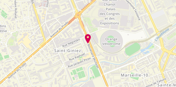 Plan de Salon Deguer, 56 Boulevard Michelet, 13008 Marseille