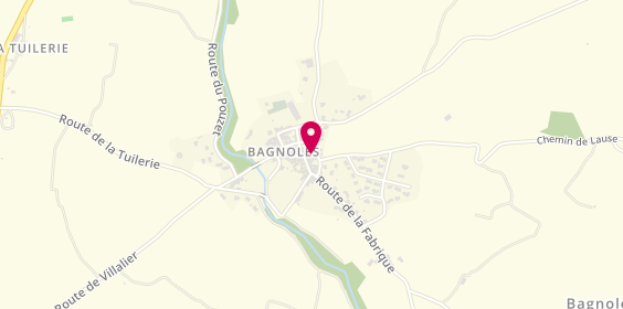 Plan de Bagnol Coiff', Route Malves, 11600 Bagnoles
