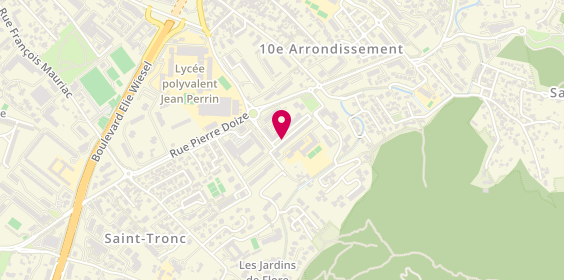 Plan de Roches Coiffure, 14 Rue André Audoli, 13010 Marseille