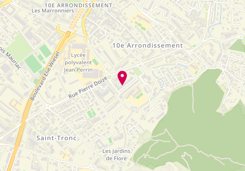 Plan de Les Ciseaux Enchantes, 10 Rue André Audoli, 13010 Marseille