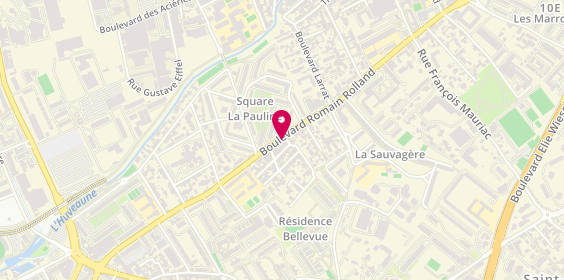 Plan de J et E Coiffure, 291 Boulevard Romain Rolland, 13009 Marseille