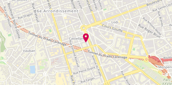 Plan de Jean Louis David, 22 Bis avenue du Prado, 13006 Marseille