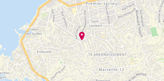 Plan de Eddy Tif's, 221 Rue d'Endoume, 13007 Marseille