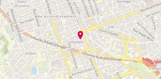 Plan de J.L Frange, 3 Rue du Dr Fiolle, 13006 Marseille