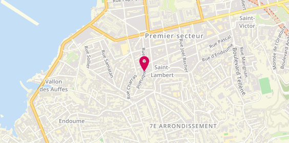 Plan de KURKIEWICZ Dominique, 42 Rue Chateaubriand, 13007 Marseille