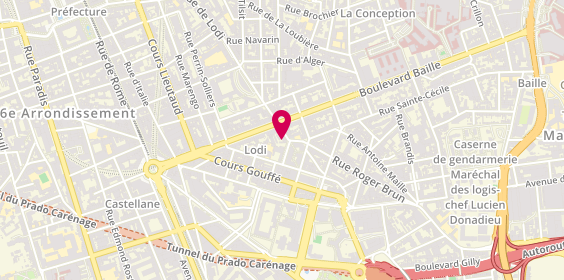 Plan de Dell Ascenza, 138 Rue de Lodi, 13006 Marseille