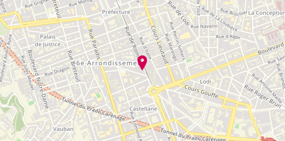 Plan de Stephane Gristi, 184 Rue de Rome, 13006 Marseille
