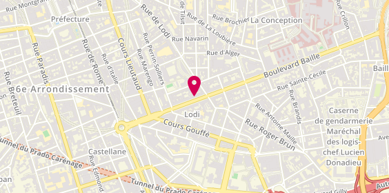 Plan de Biocoiff', 61 Boulevard Baille, 13006 Marseille